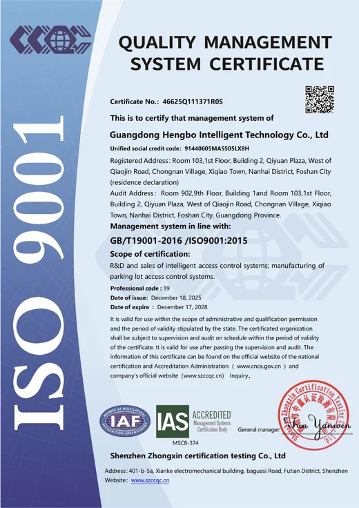 ISO 9001:2015 — 46625Q111371R0S