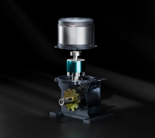 D-26 original manufacturer detail: copper worm-gear drive