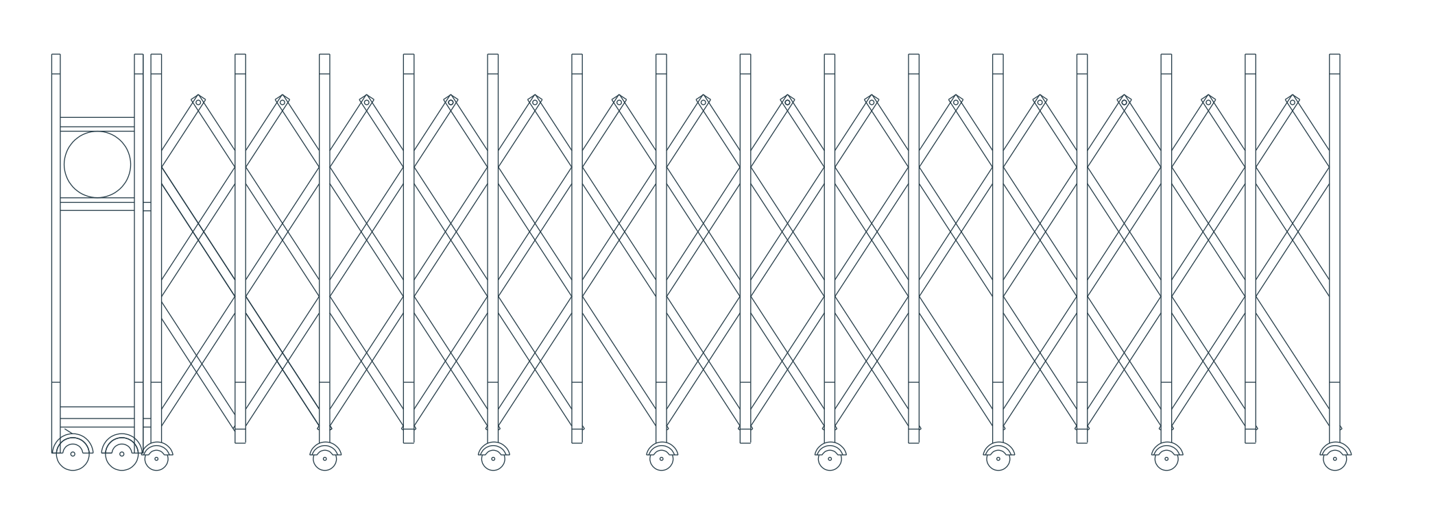 L-01 original catalogue CAD geometry with English dimension labels, millimetres