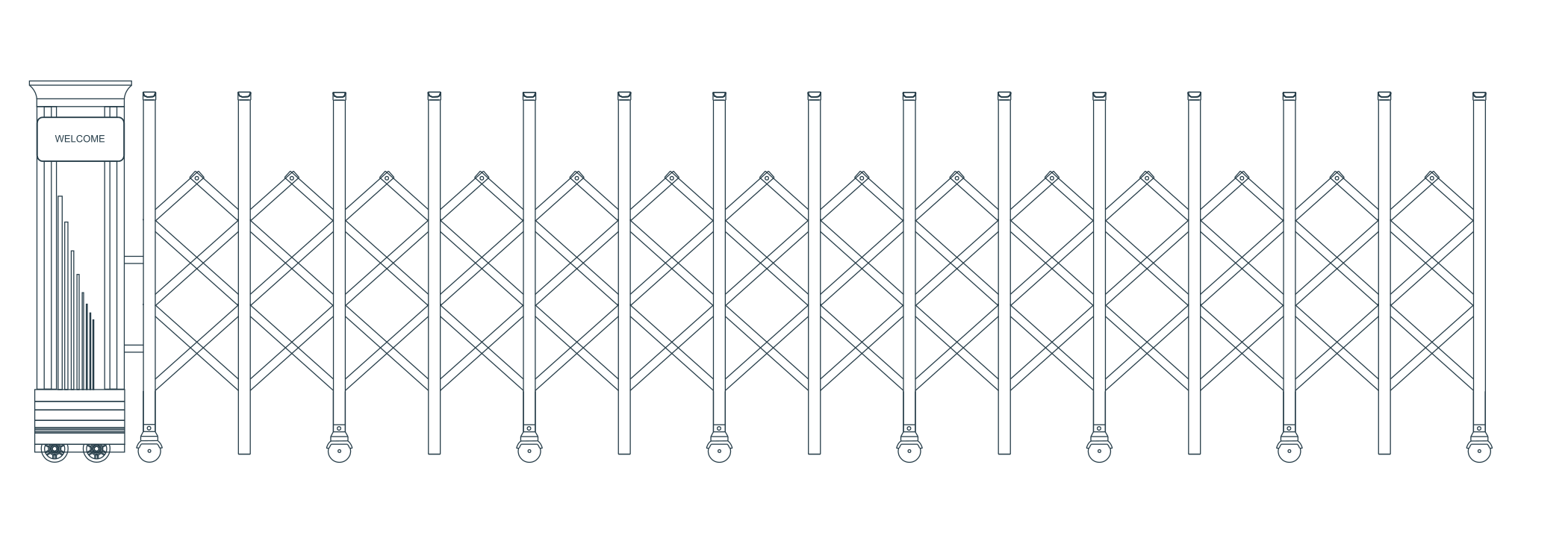L-03C original catalogue CAD geometry with English dimension labels, millimetres