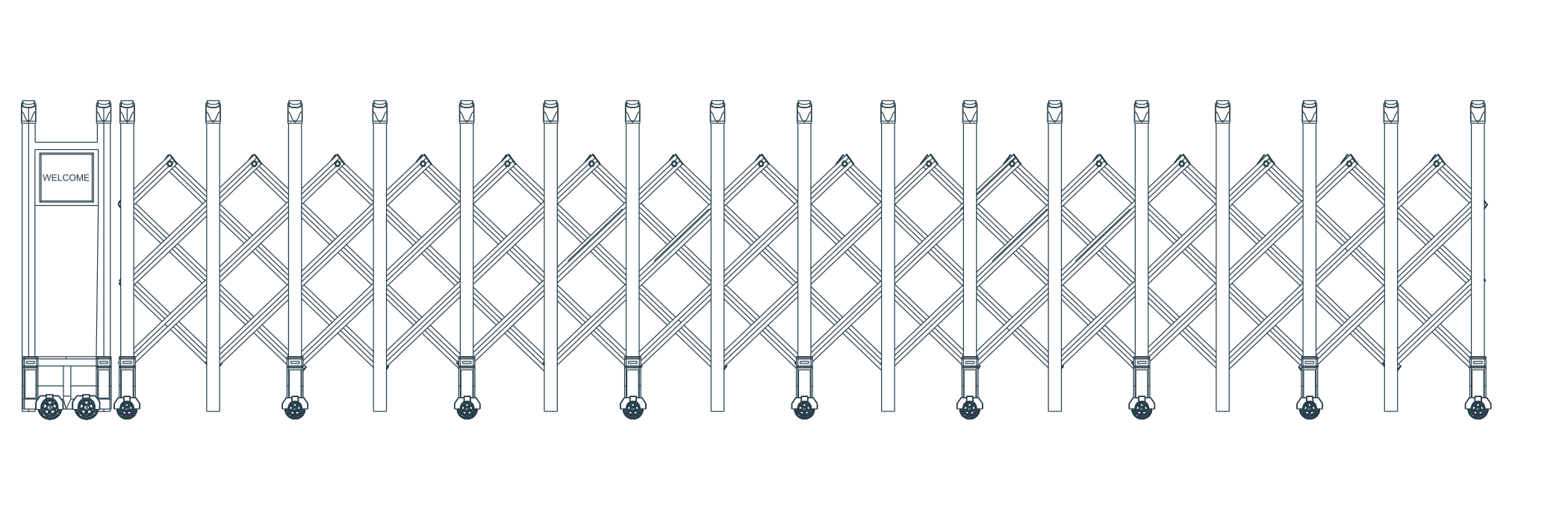 L-04 original catalogue CAD geometry with English dimension labels, millimetres