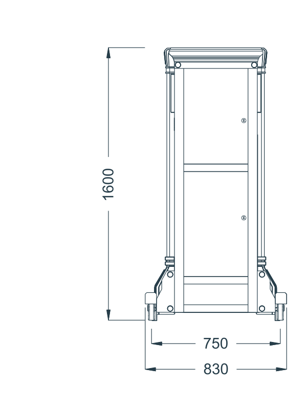 L-17C original catalogue CAD geometry with English dimension labels, millimetres