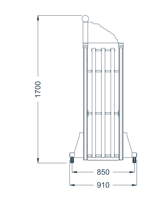 L-20 original catalogue CAD geometry with English dimension labels, millimetres