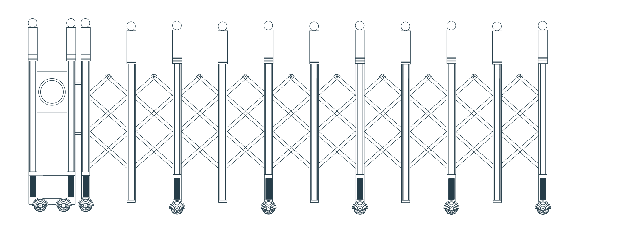 L-20 original catalogue CAD geometry with English dimension labels, millimetres