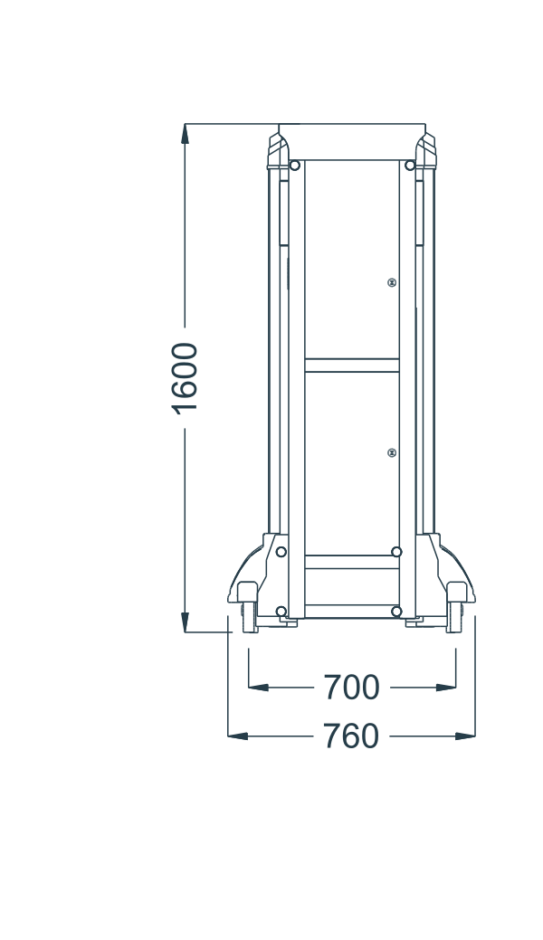 L-41 original catalogue CAD geometry with English dimension labels, millimetres