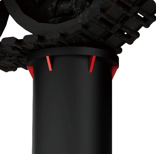 LZ-021 original construction close-up 4