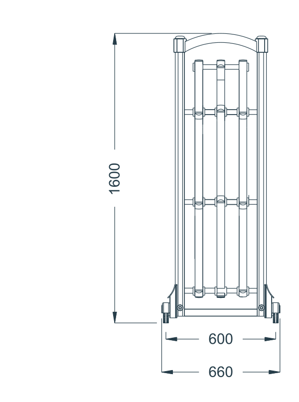 M-01 original catalogue CAD geometry with English dimension labels, millimetres