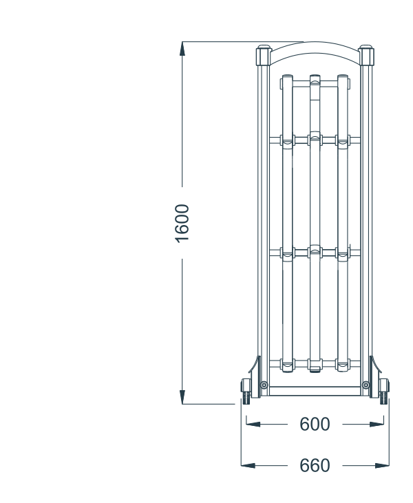 M-10 original catalogue CAD geometry with English dimension labels, millimetres
