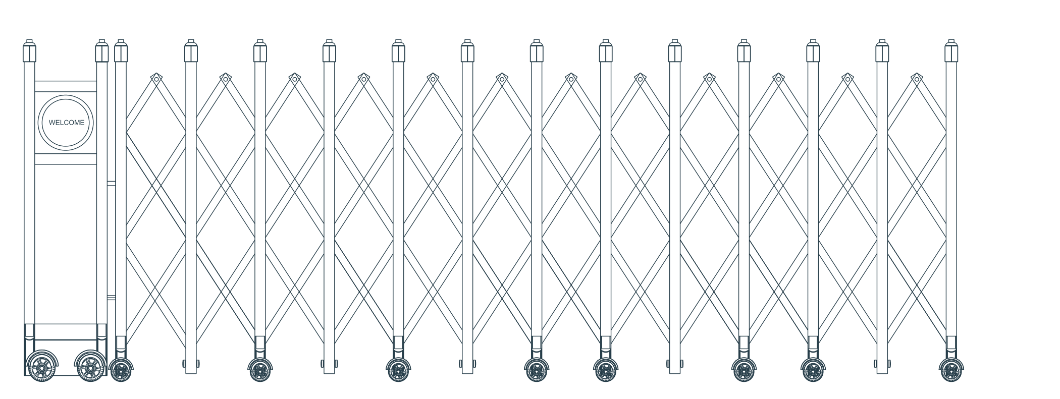 M-10 original catalogue CAD geometry with English dimension labels, millimetres