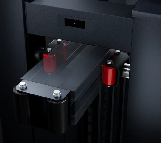 P-01 original manufacturer detail: nylon guide rollers